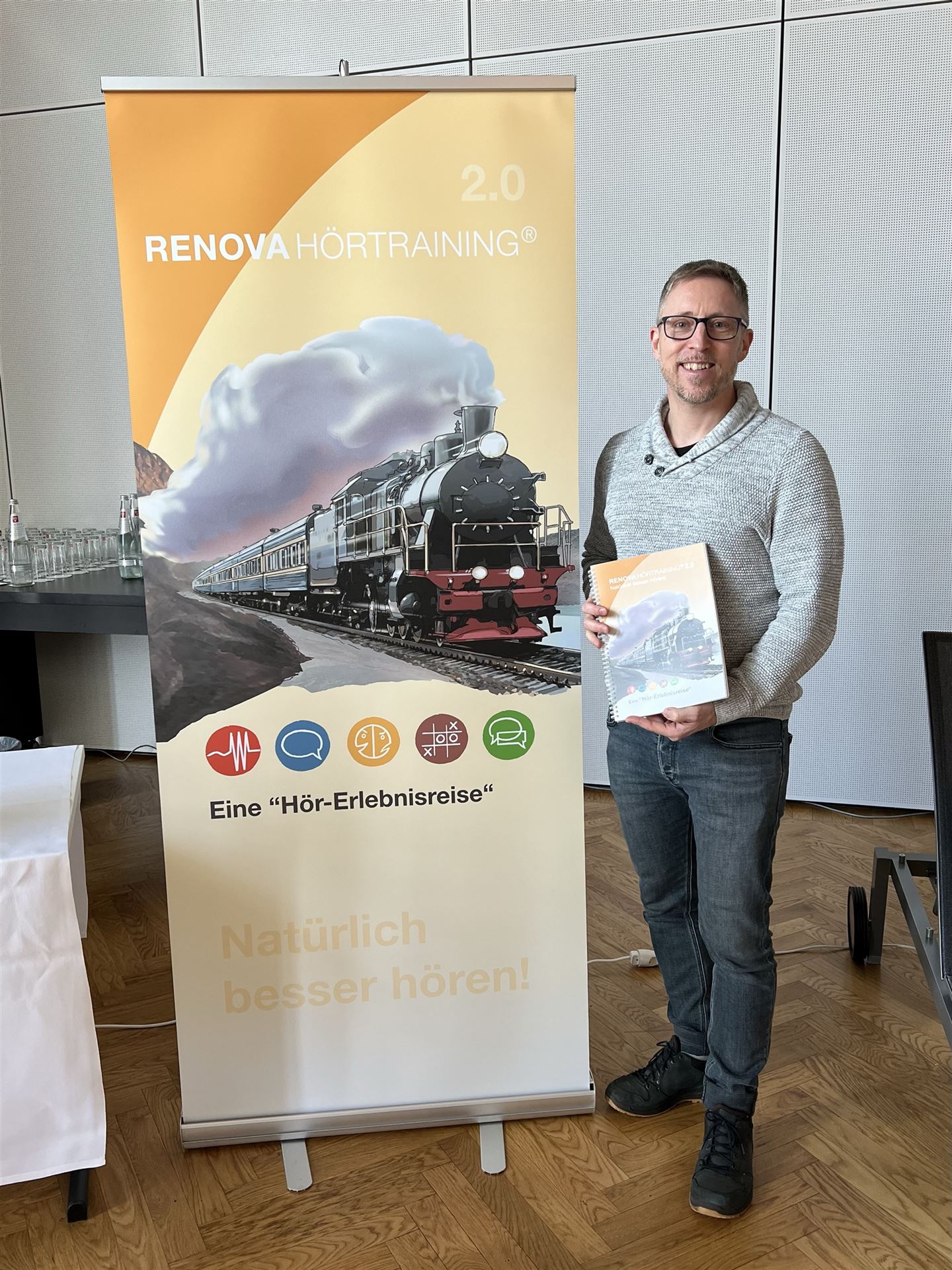 Andreas Speckert auf dem Renova Partnertreffen 2022